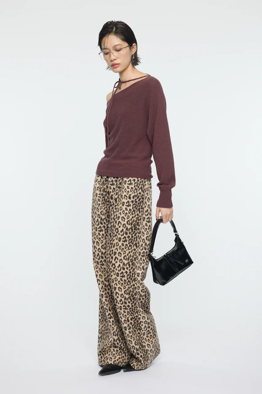 ONE SHOULDER KNIT TOP - Image 13