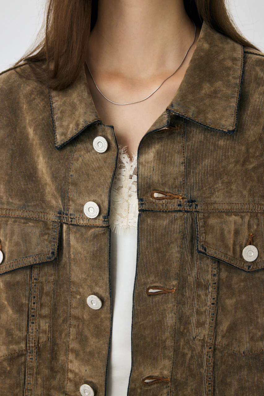OVERSIZED CORDUROY JACKET - Image 7