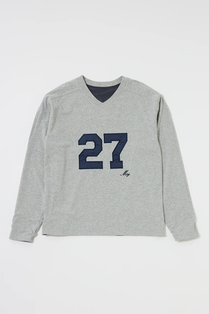 REVERSIBLE MESH LONG SLEEVE TEE - Image 2