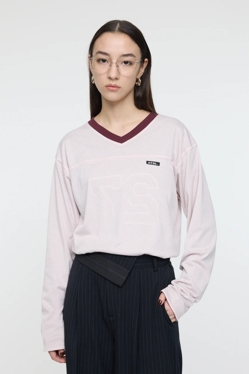 REVERSIBLE MESH LONG SLEEVE TEE - Image 3