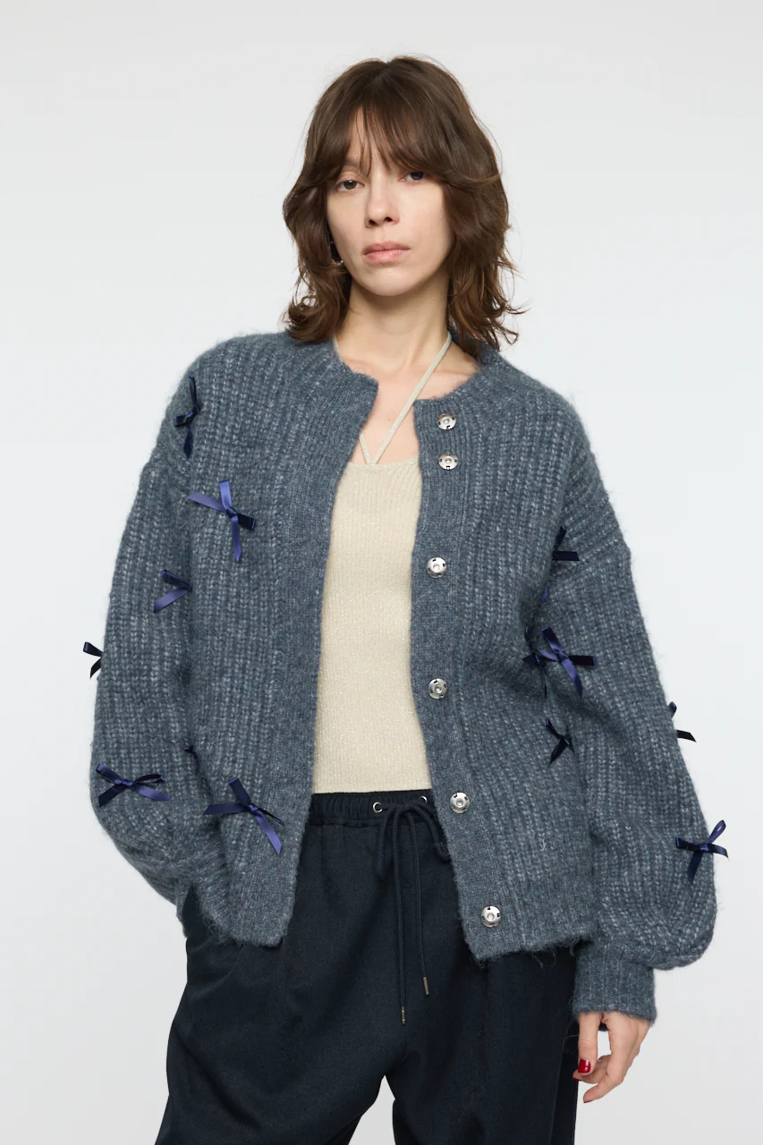 RIBBON FANCY CARDIGAN - Image 2