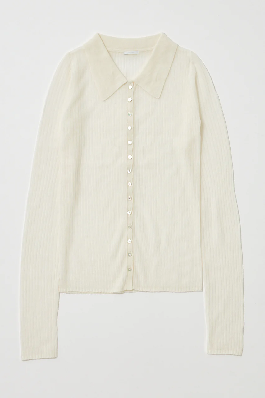SHEER KNIT SHIRT