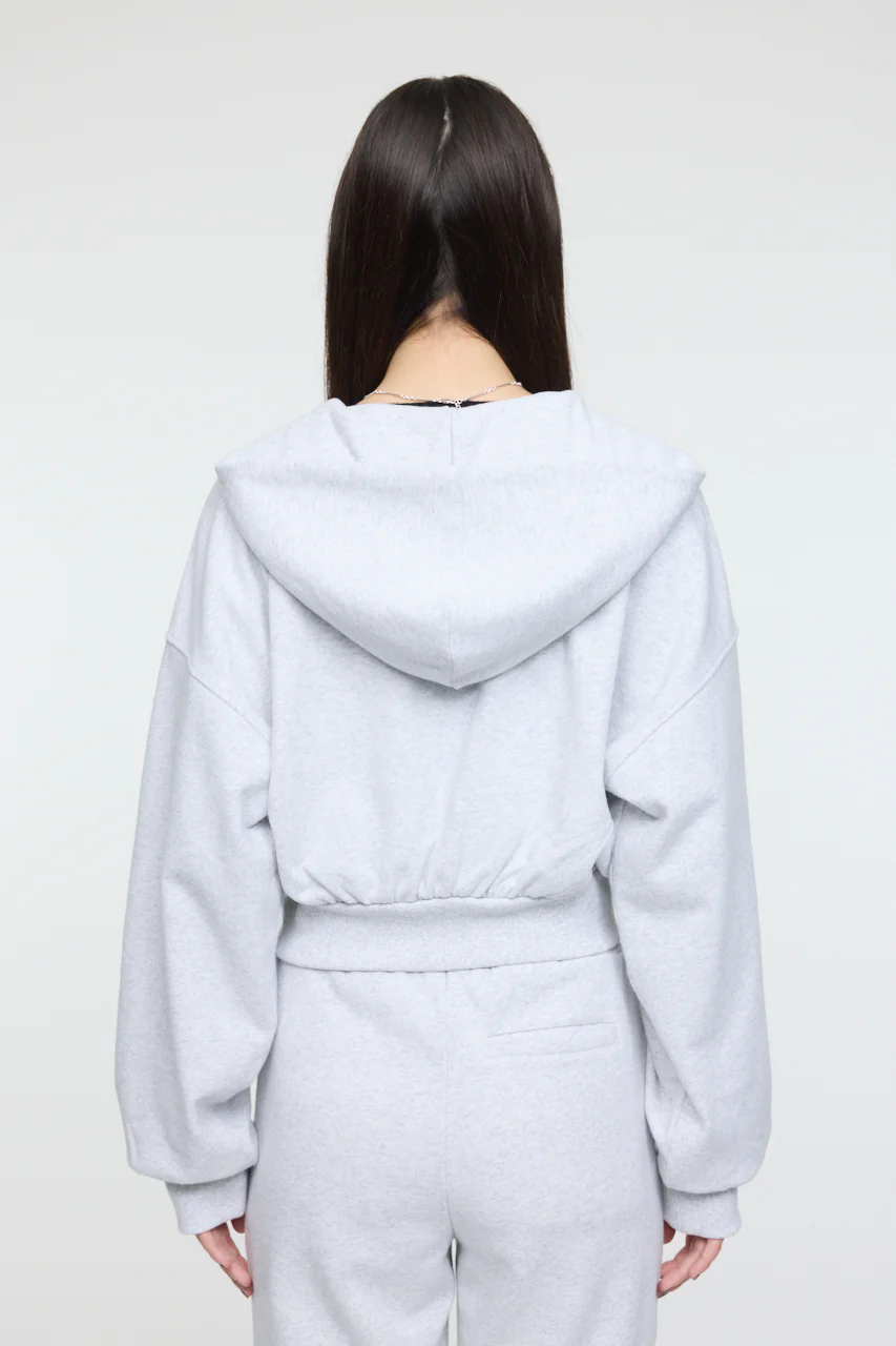 SHORT ZIP UP HOODIE - Image 4