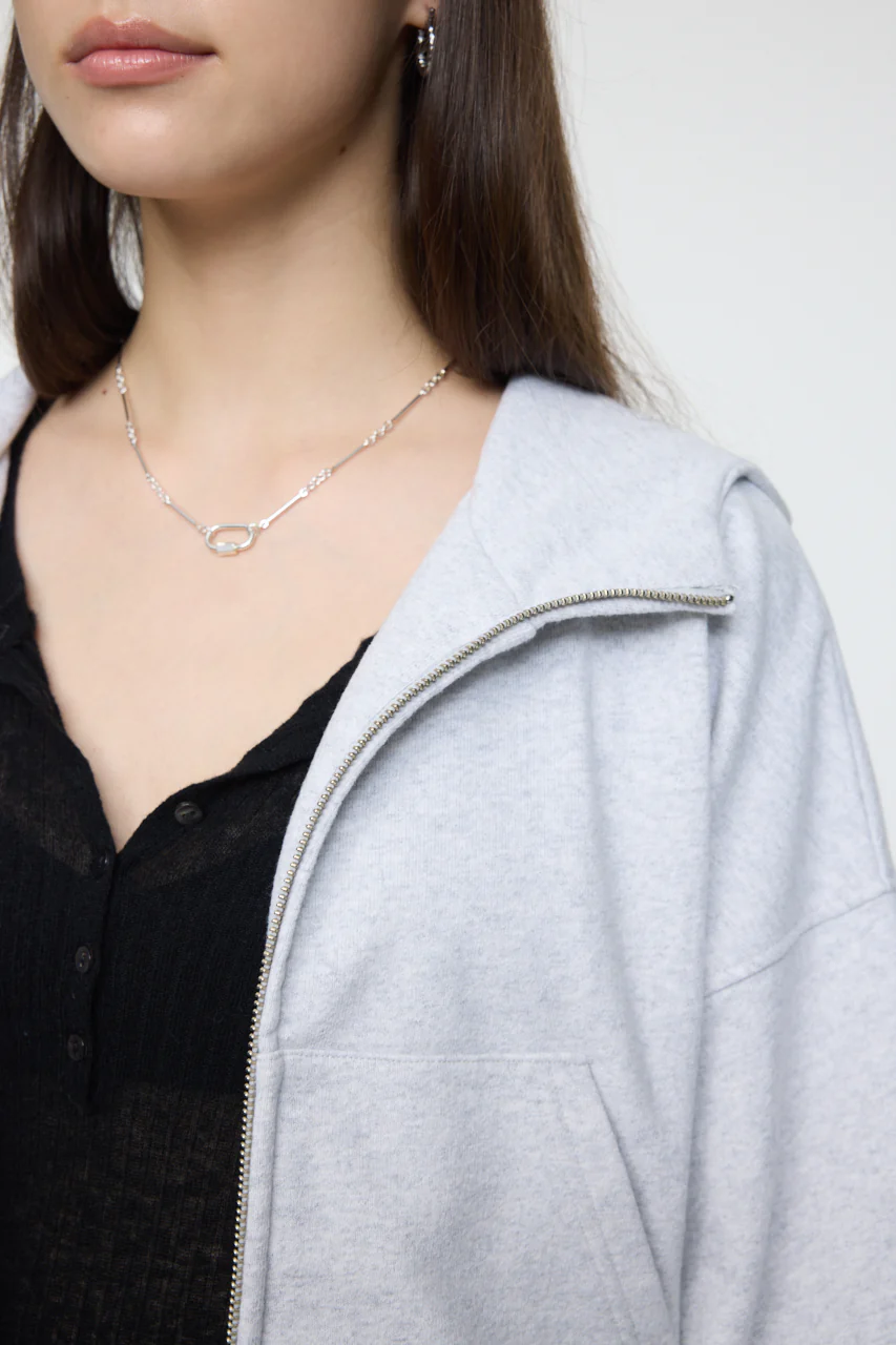SHORT ZIP UP HOODIE - Image 5