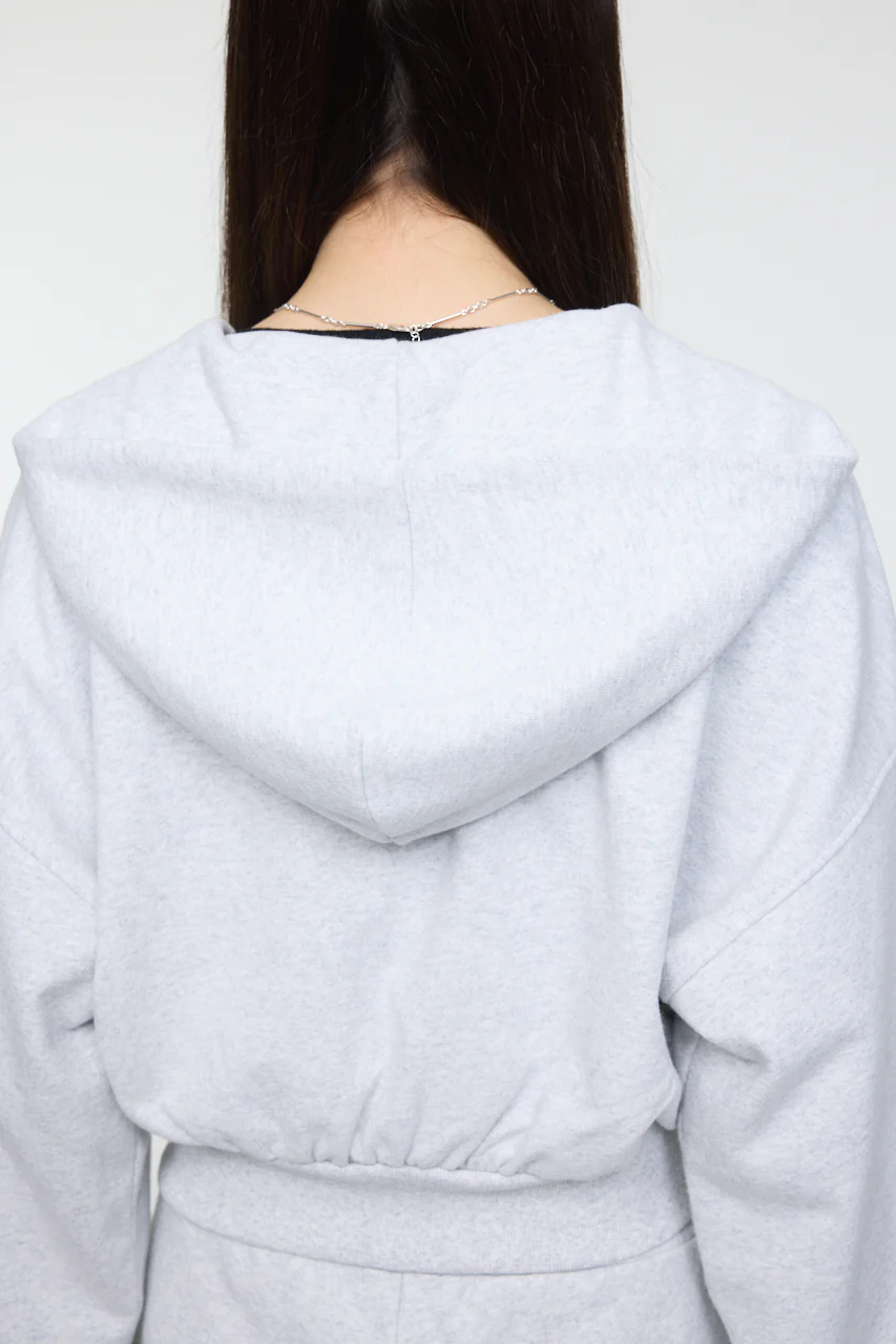 SHORT ZIP UP HOODIE - Image 6