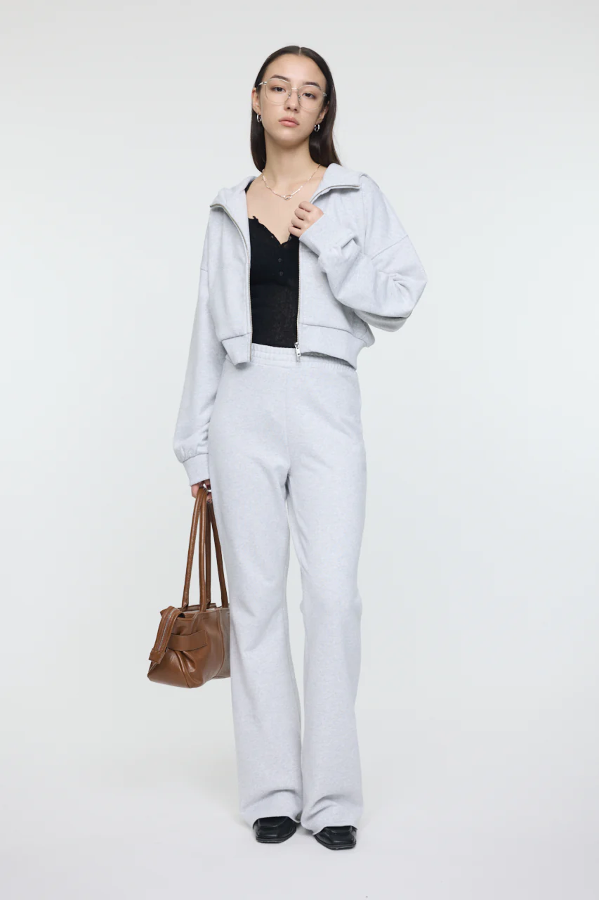 SHORT ZIP UP HOODIE - Image 9