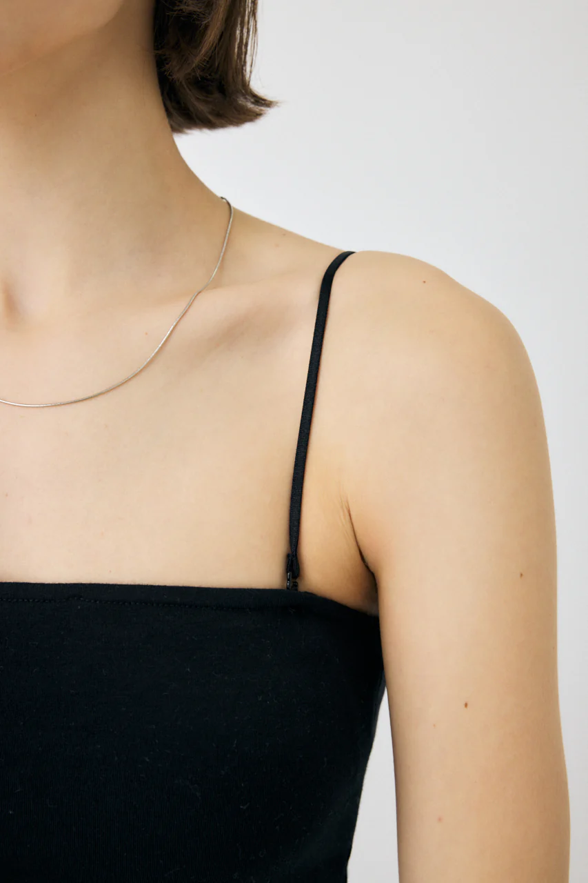 SQUARE NECK BARE CAMI TOP - Image 11