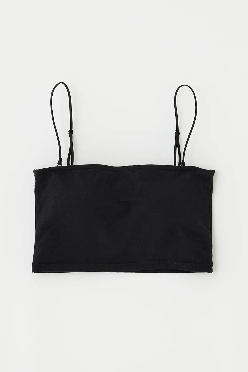 SQUARE NECK BARE CAMI TOP - Image 5