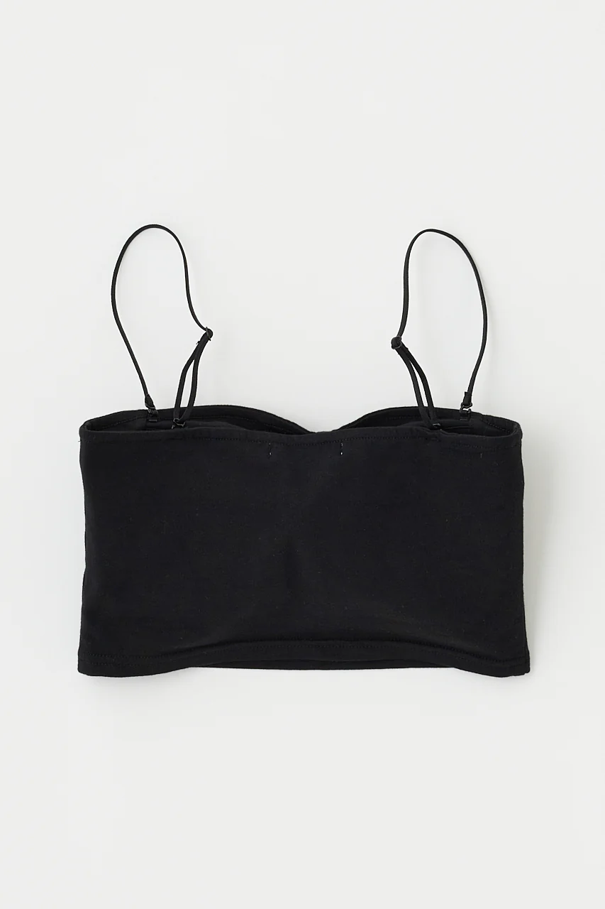 SQUARE NECK BARE CAMI TOP - Image 6