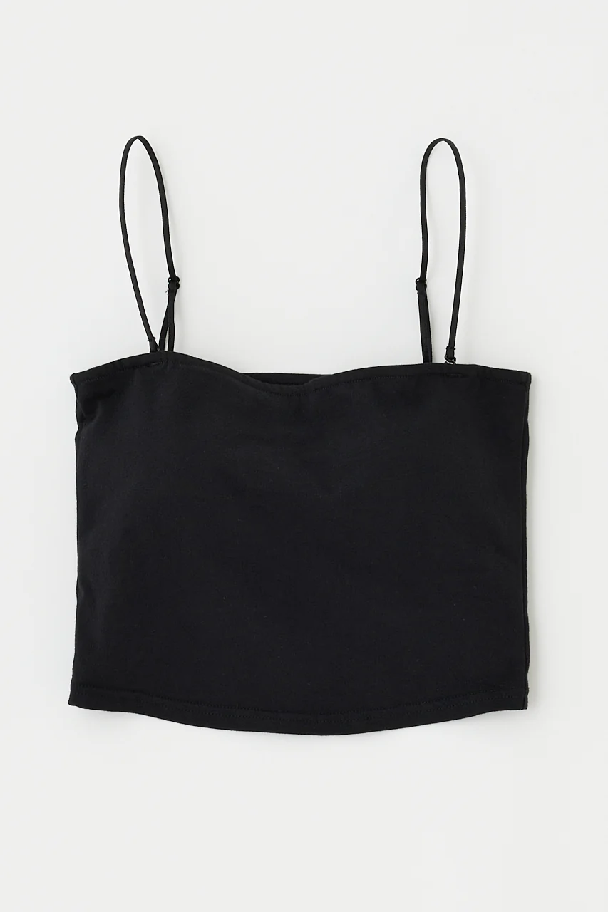 SQUARE NECK BARE CAMI TOP - Image 8