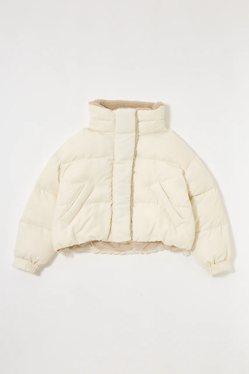 STAND COLLAR PUFFER JACKET