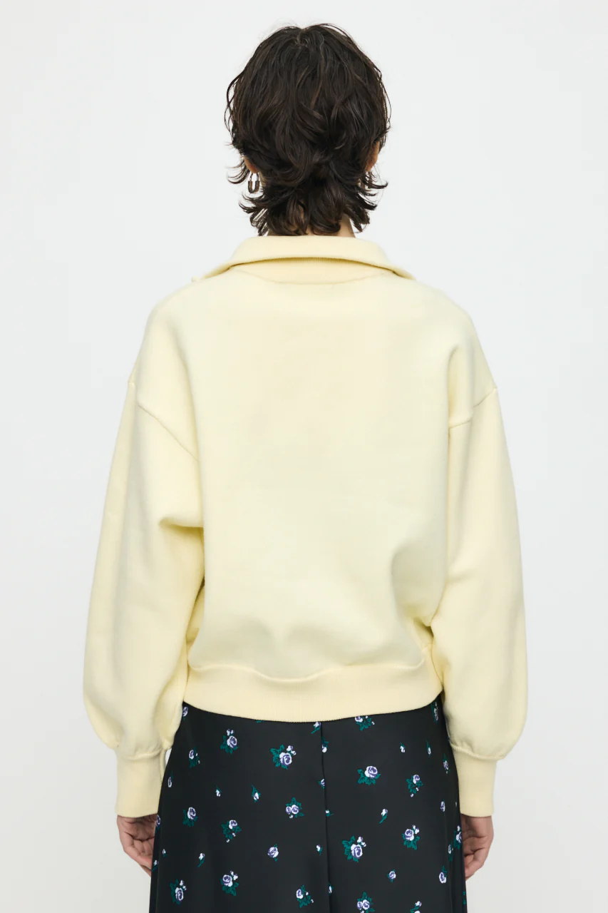 SWEAT LIKE HALF ZIP KNIT - Image 3