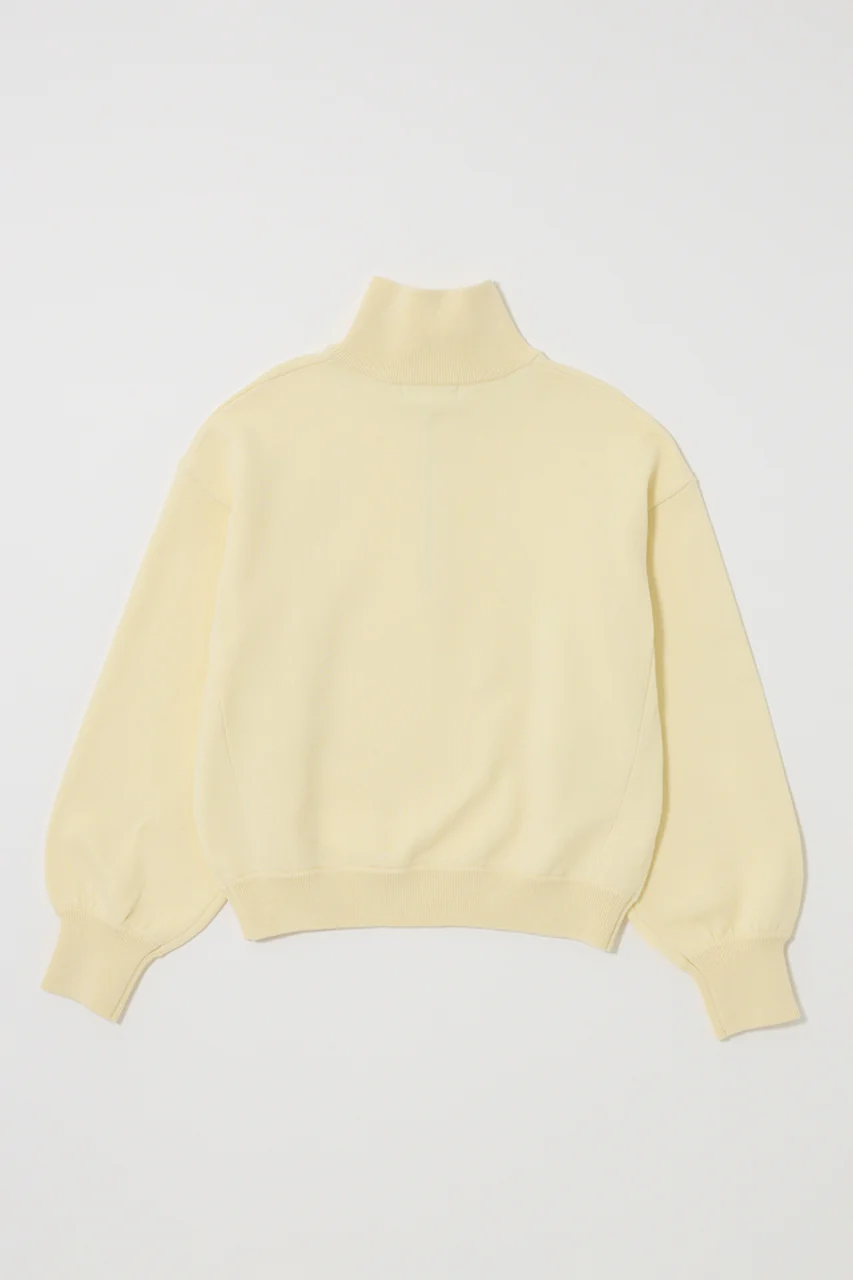 SWEAT LIKE HALF ZIP KNIT - Image 4