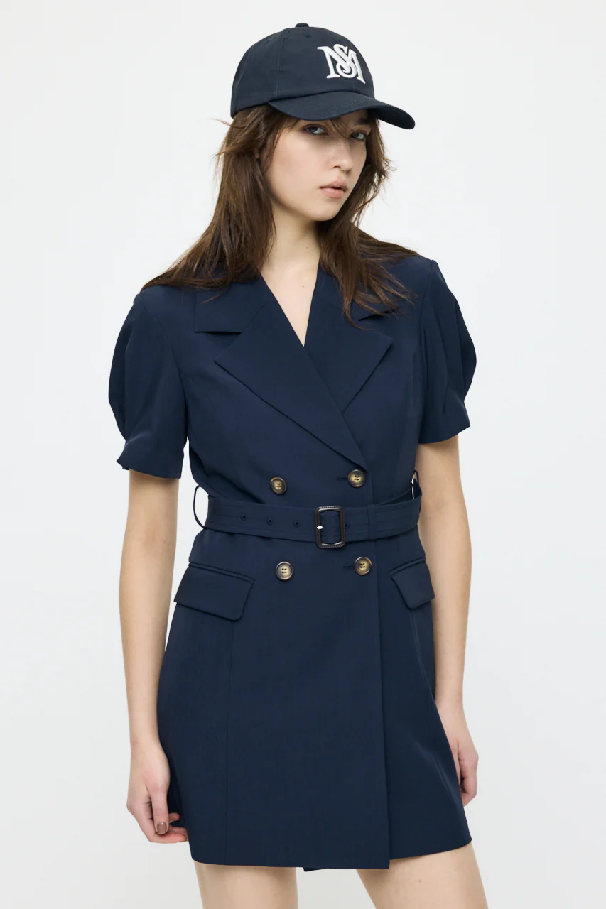 TRENCH MINI DRESS - Image 4