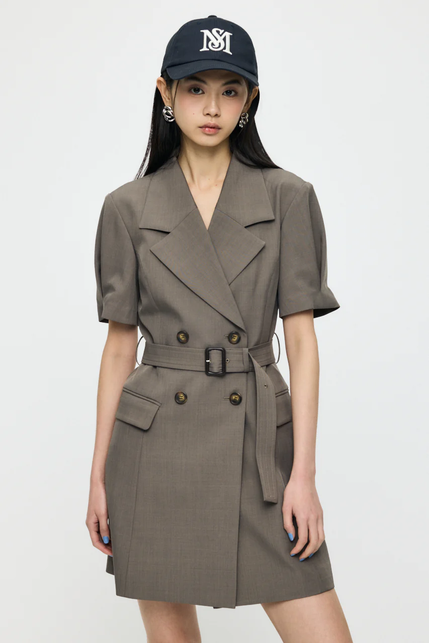 TRENCH MINI DRESS - Image 2