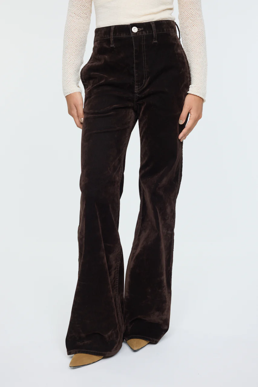 VELVET LONG LEG FLARE - Image 2
