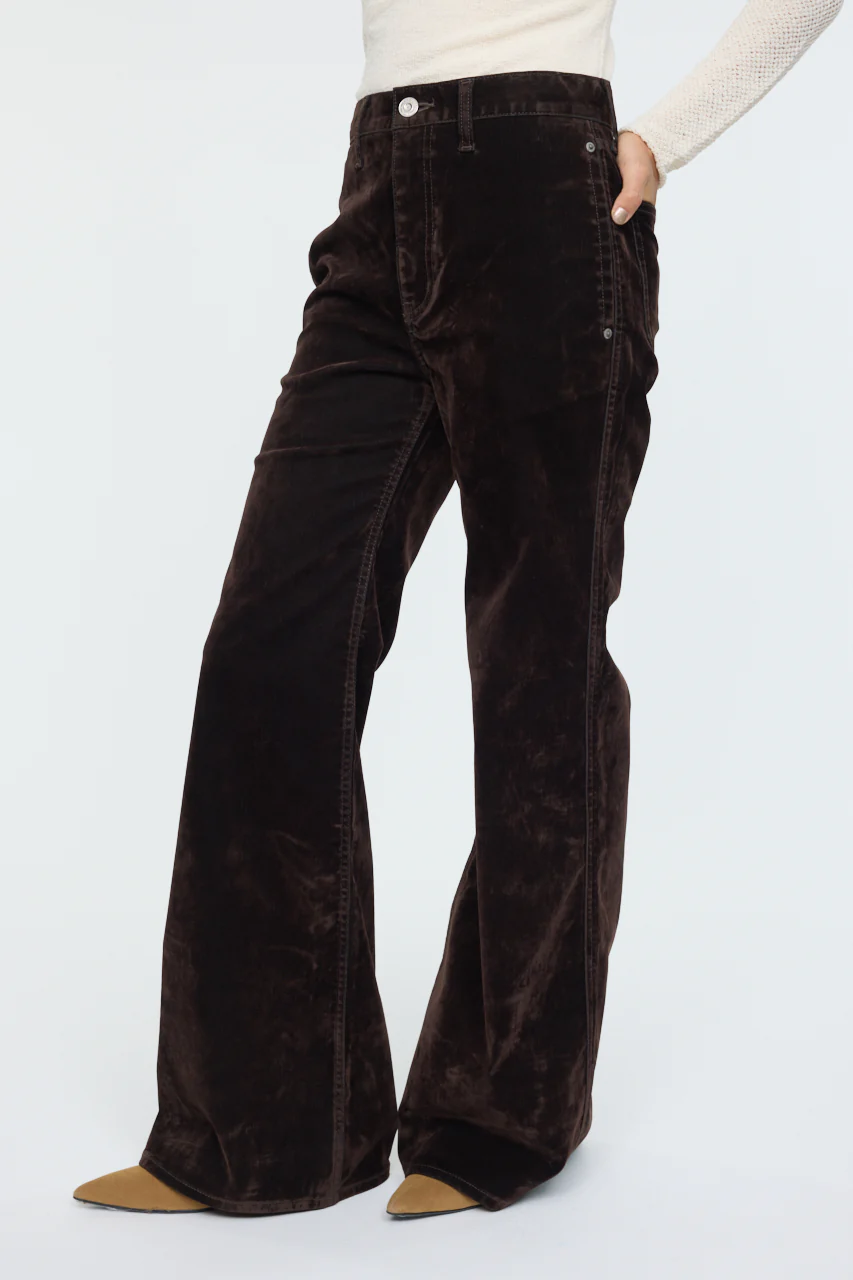 VELVET LONG LEG FLARE - Image 3