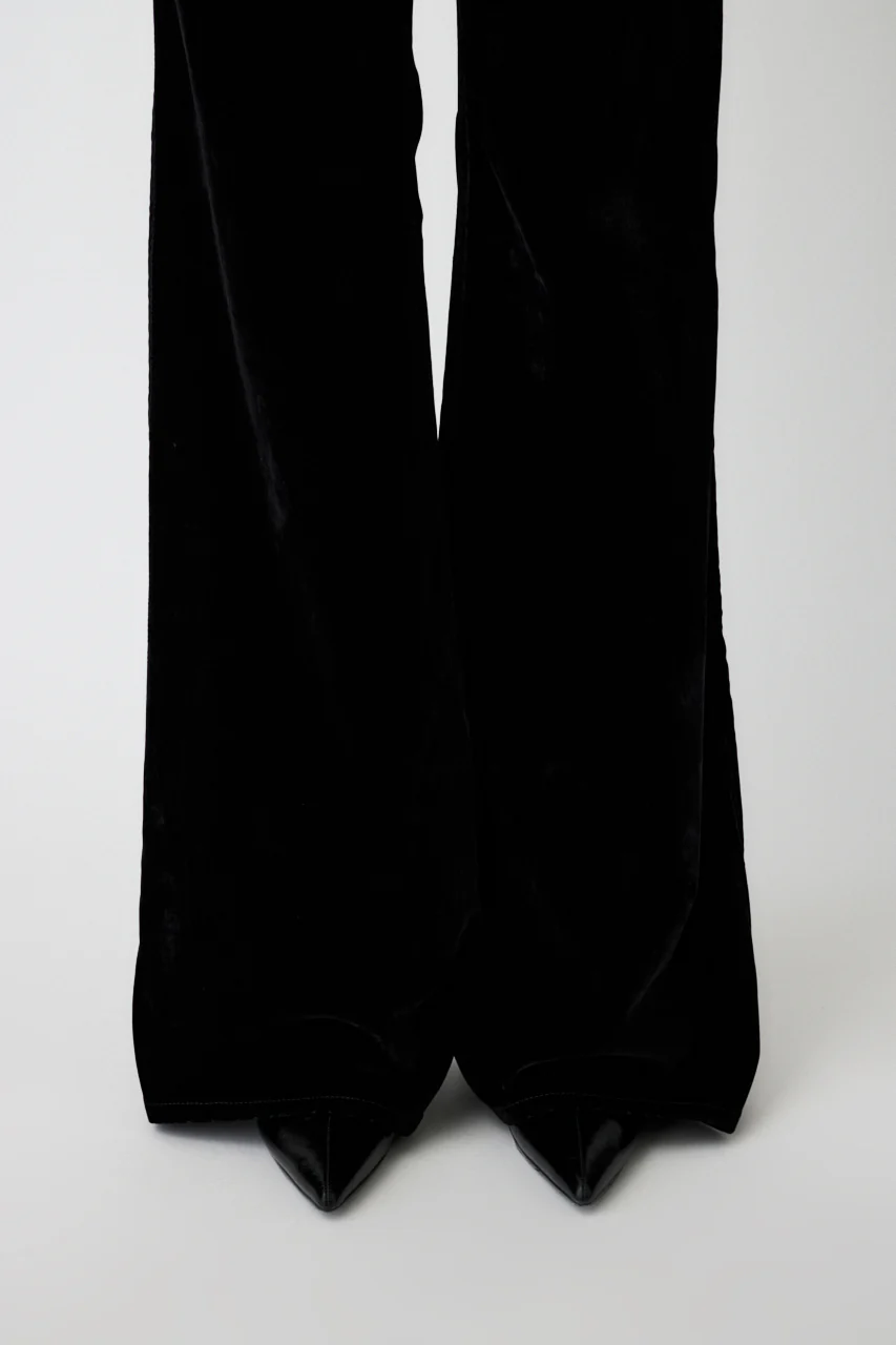 VELVET LONG LEG FLARE - Image 6