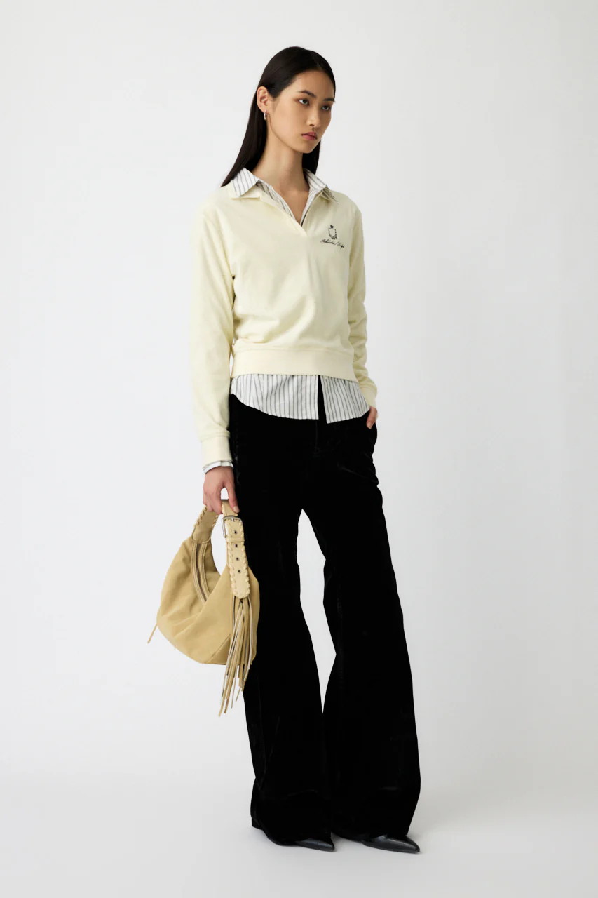 VELVET LONG LEG FLARE - Image 7
