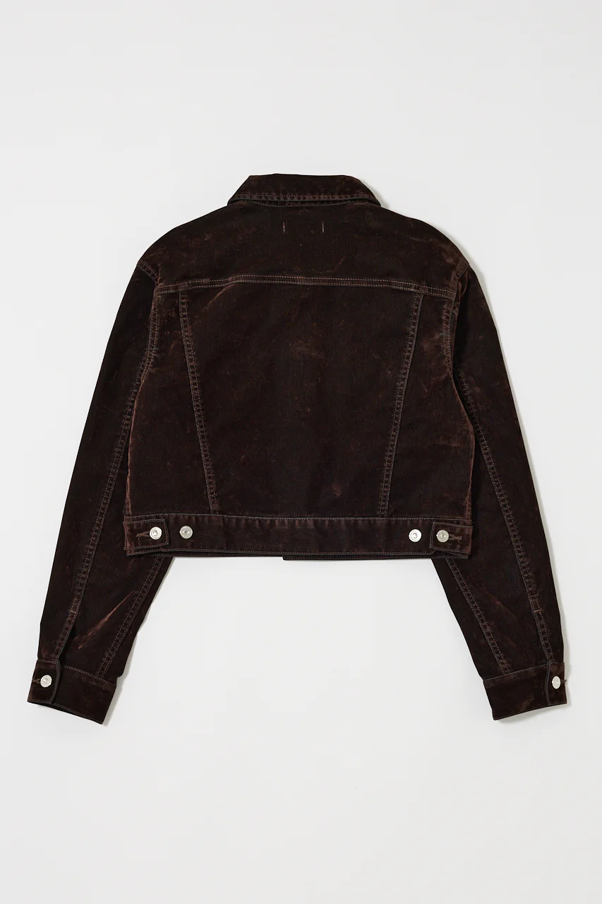 VELVET SHORT JACKET - Image 5