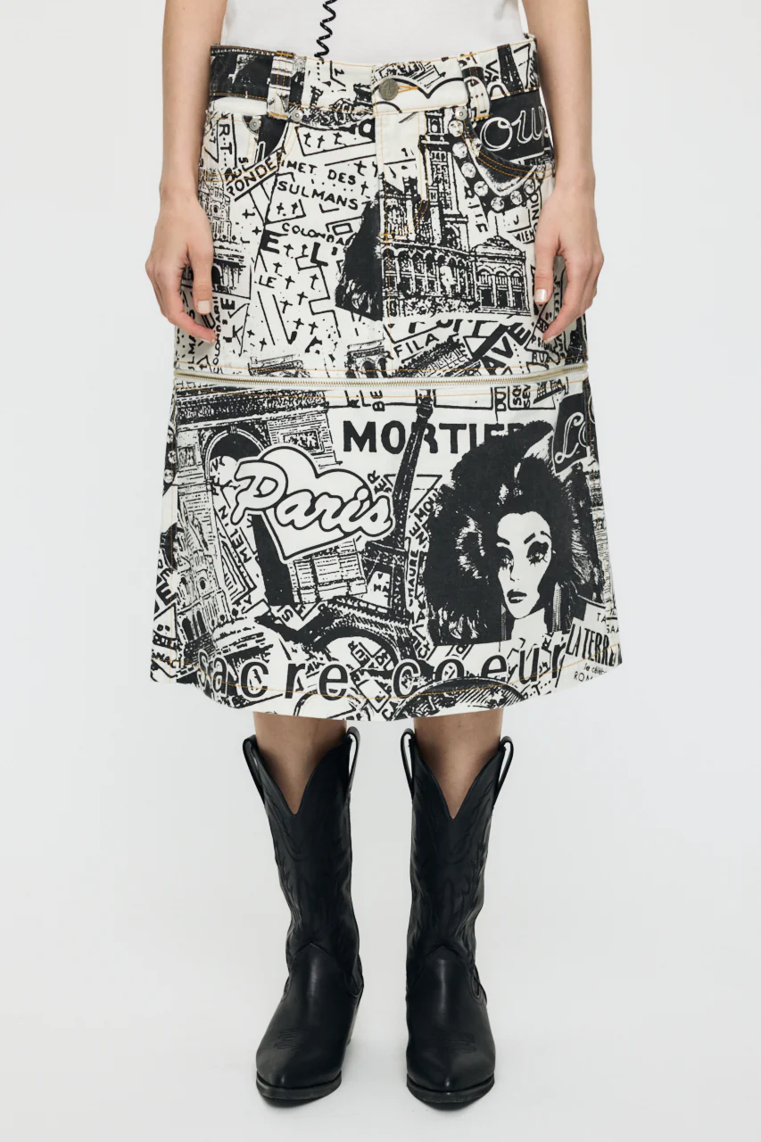 VQ PARIS SYNDROME SKIRT - Image 2