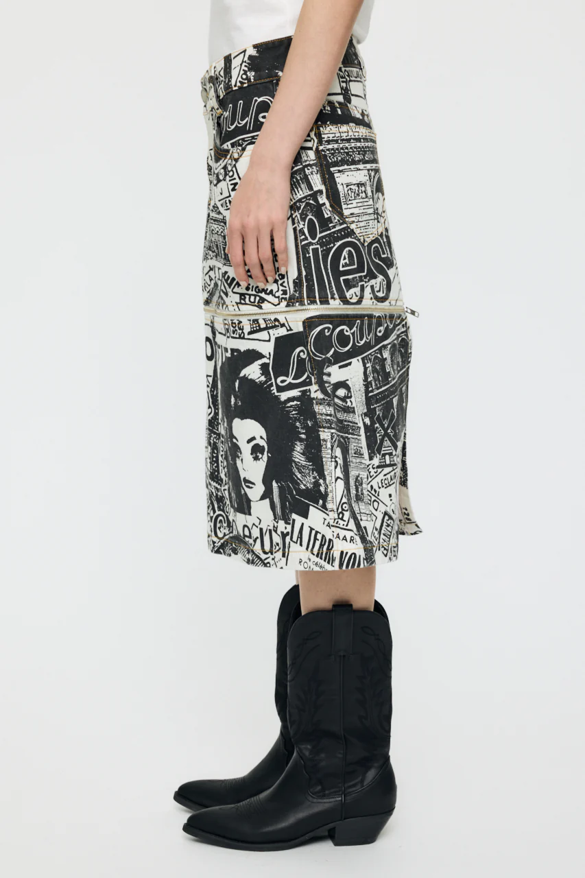 VQ PARIS SYNDROME SKIRT - Image 5