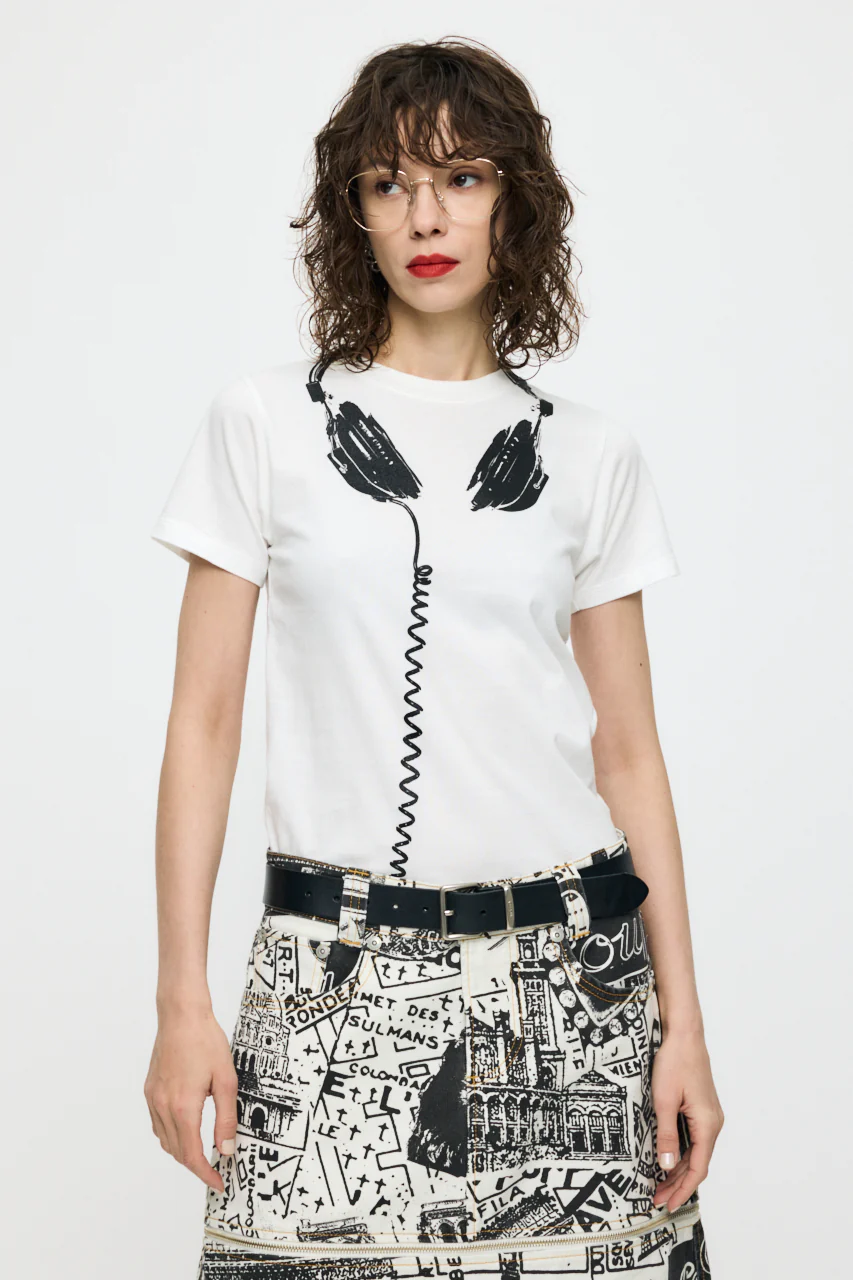 VQ TROMPE L'OEIL BABY TEE - Image 2