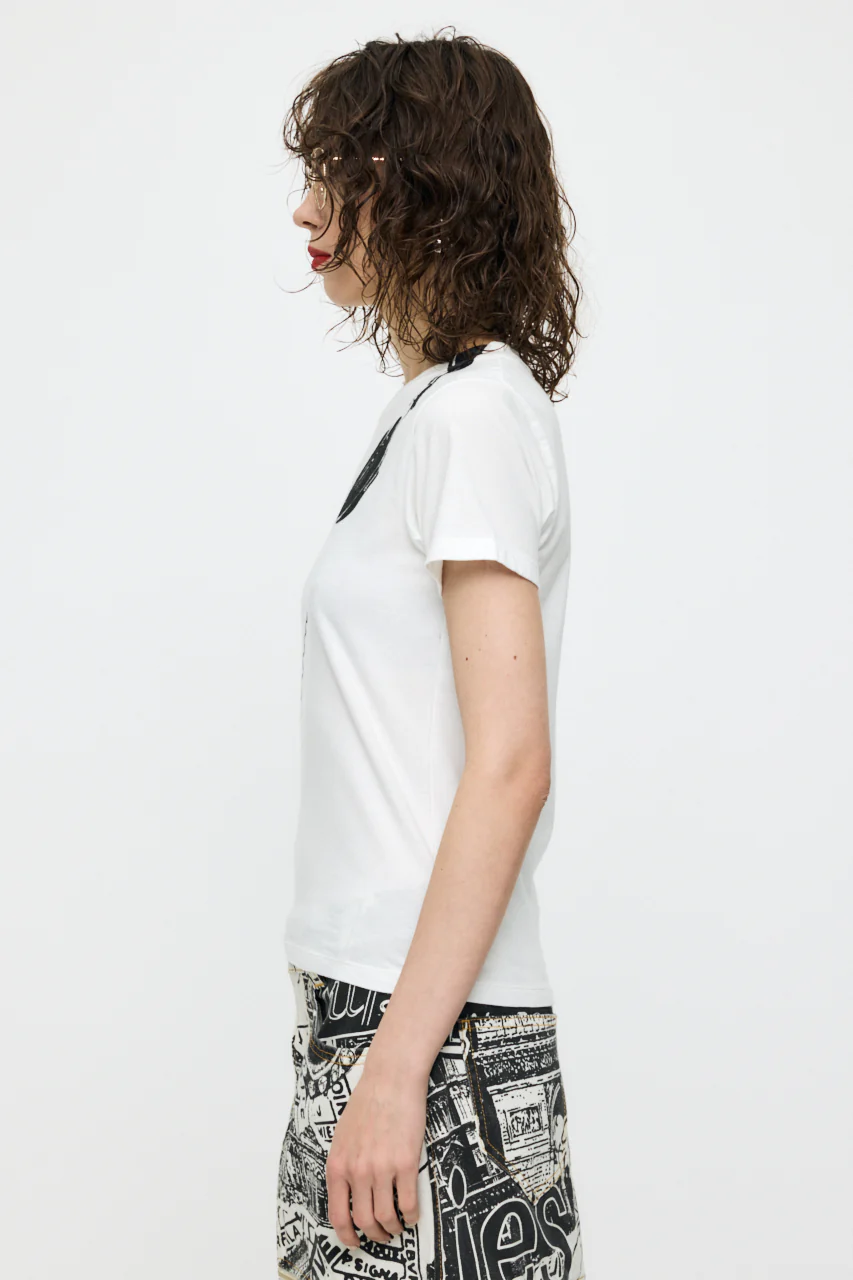 VQ TROMPE L'OEIL BABY TEE - Image 5