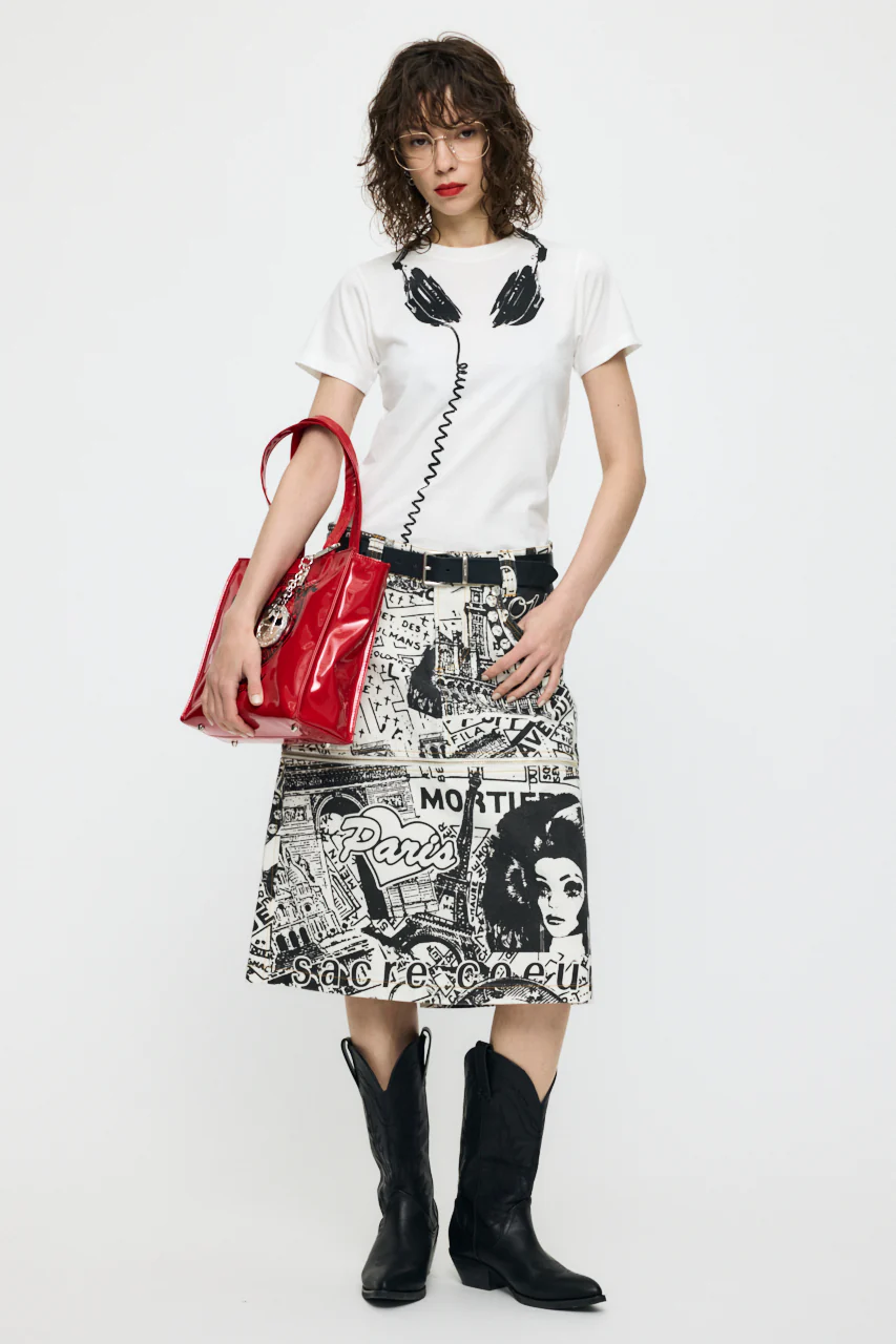 VQ TROMPE L'OEIL BABY TEE - Image 6