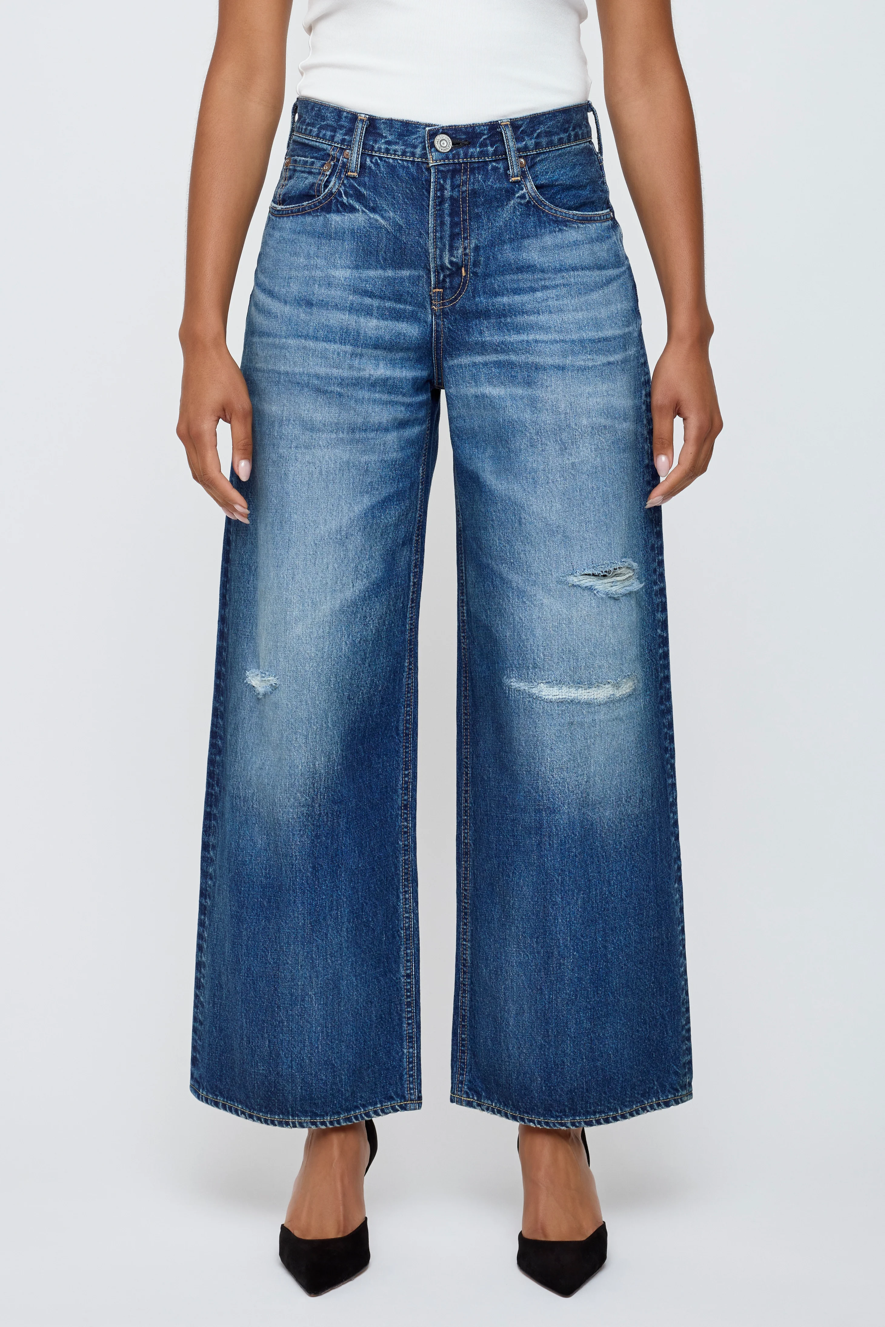 SUPER WIDE PANTS - Windsong